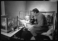 Кадр из фильма «Сережа», (1960).