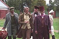 Кадр из фильма «Барышня-крестьянка», (1995). На фо