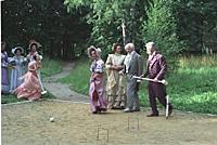 Кадр из фильма «Барышня-крестьянка», (1995). На фо
