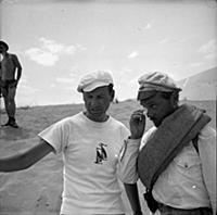 Съемки фильма «Белое солнце пустыни», (1970)