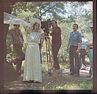 Съемки фильма «Раба любви», 1975. На фото: Никита 