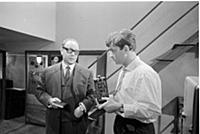 Кадр из фильма «Лебедев против Лебедева», (1965). 