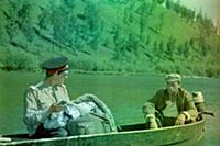 Кадр из фильма «Хозяин тайги», (1968). На фото: Вл