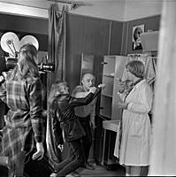 Съемки фильма «Чучело», (1983).