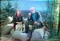 Кадр из фильма «Свадьба с приданым», (1953). На фо