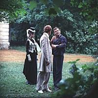 Съемки фильма «Мой ласковый и нежный зверь», (1978
