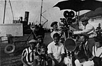 Съемки фильма «Броненосец «Потемкин», (1925)