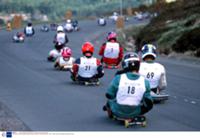 Соревнования 'Street Luge' в Шотландии