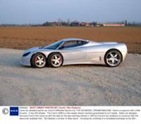 Шестиколёсный автомобиль