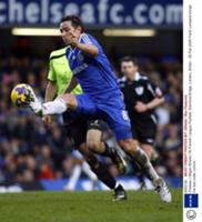 Футбольный матч между 'Chelsea' и 'Wigan Athletic'