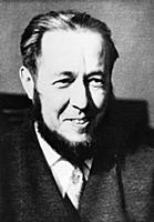Soviet dissident writer Alexander solzhenitsyn, 19