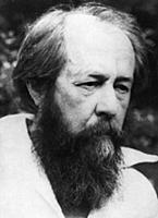 Soviet dissident writer Alexander solzhenitsyn, 19