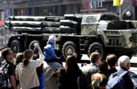 Парад Победы в Москве, Россия, 9 мая 2009.