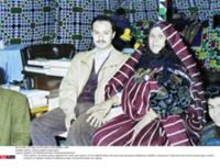 Семейные фотографии Муаммара Каддафи и его родстве