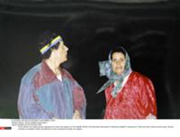Семейные фотографии Муаммара Каддафи и его родстве