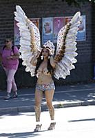 Participants of the annual gay pride parade march 