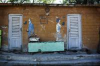 Грузия, 2006. На фото - туалет около ресторана в с