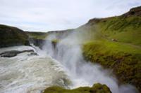 Исландия, июль 2009. На фото: водопад Гудфосс (Gul