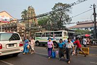 MYANMAR / Yangon / 2015 / Streetlife in the Little
