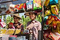 MYANMAR / Yangon / 2015 / Snacks, nibbles and swee