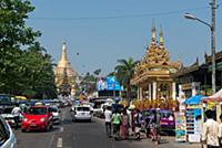 MYANMAR / Yangon / 2015 / East entrance of the fam