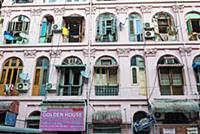 MYANMAR / Yangon / 2015 / A typical residential ho