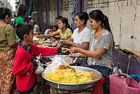 MYANMAR / Yangon / 2015 / Popular for breakfast is