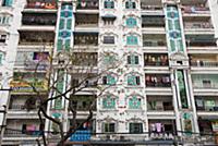 MYANMAR / Yangon / 2015 / A typical residential ho