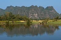 MYANMAR / Kayin State / Hpa-an / The capital of Ka