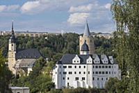 GERMANY / Saxony / Ore Mountains / Zschopau / Town