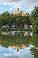 GERMANY / Saxony / Vogtland / Schoenfels / The med