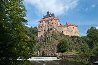 GERMANY / Saxony / Kriebstein / The medieval Krieb