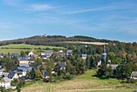 GERMANY / Saxony / Ore Mountains / Seiffen / View 