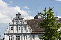 GERMANY / Lower Saxony / Richly decorated gable of