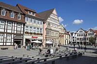 GERMANY / Lower Saxony / Hamelin / Market square w