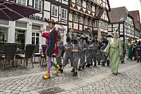 GERMANY / Lower Saxony / Hamelin / Procession of t