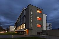 Bauhaus Dessau, Dessau-RoЯlau, Saxony-Anhalt, Germ
