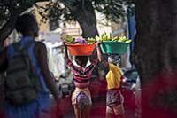 Cape Verde, Island Sao Vincente, Mindelo, market, 
