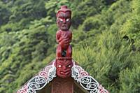 Maori Art, Wainui, Tasman, South Island, New Zeala