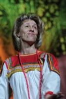 Юлия Рутберг на праздновании 75-летия Дома Актера 