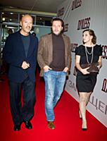 Сергей Минаев и Федор Бондарчук на премьере фильма