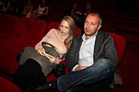 Оксана Акиньшина с мужем на премьере фильма «ДухLe