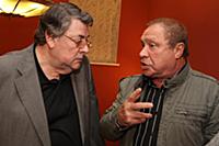 Александр Ширвиндт и Иосиф Райхельгауз на вручении