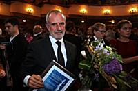 Римас Туминас на вручении театральной премии «Хрус