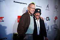 На фото: Андрей Кончаловский и Дэнни Трехо (Danny 
