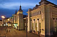Подборка открыточных видов Москвы: Белорусский вок