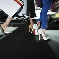 Закулисные съемки с Mercedes-Benz Fashion Week Russia в Москве