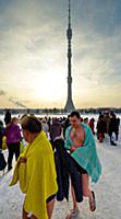Серия «Крещение» Георгия Розова. Останкино, Москва