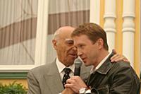 Владимир Этуш и Евгений Миронов