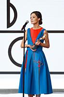 Елена Лядова на премии «Золотой Орел». Мосфильм, М
